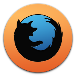 Firefox (shaped) Icon 256x256 png